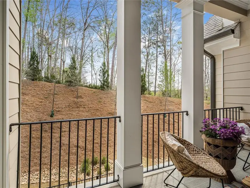 Exterior details and patio area of a home in , Peachtree Corners (Image 2). Exterior details and patio area of a home in , Peachtree Corners (Image 2).