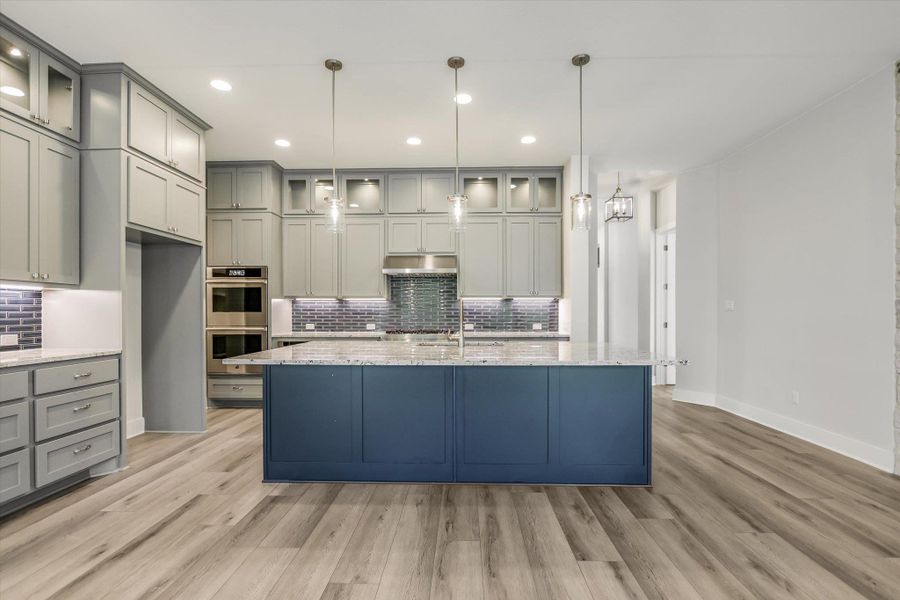 Furnished interior view inside a new home in Leander Estates, Leander (Image 6).