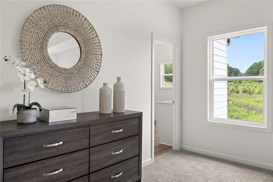 Furnished interior view inside a new home in , Loganville (Image 30).