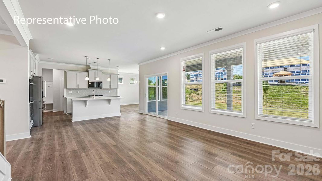 Spacious, unfurnished interior of a new home in Avalon of Gastonia, Gastonia (Image 21).