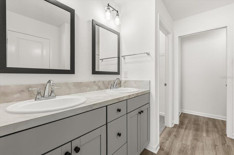 Furnished interior view inside a new home in , The Villages (Image 8).