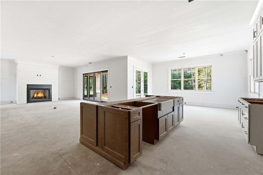 In-progress construction of a new home in , Marietta, GA (Image 20).