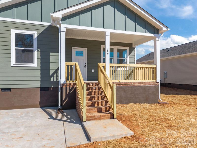 Exterior details and patio area of a home in , Salisbury (Image 17). Exterior details and patio area of a home in , Salisbury (Image 17).