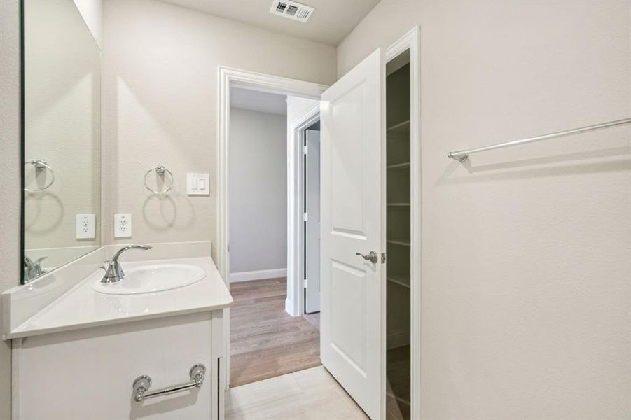 Photo is not of the actual home, but is an inspirational photo of builder’s model home and may depict options, furnishings, and/or decorator features that are not included.