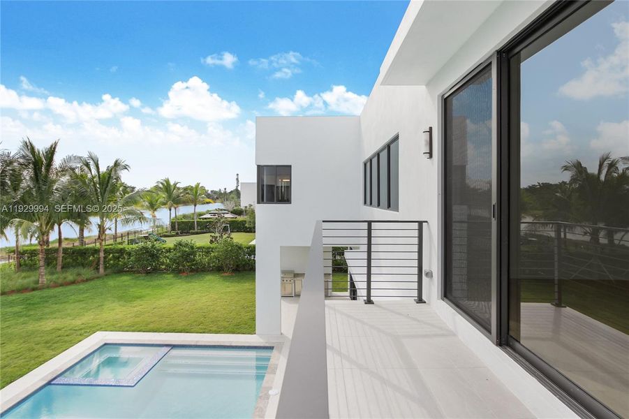 Exterior details and patio area of a home in , Weston (Image 28). Exterior details and patio area of a home in , Weston (Image 28).
