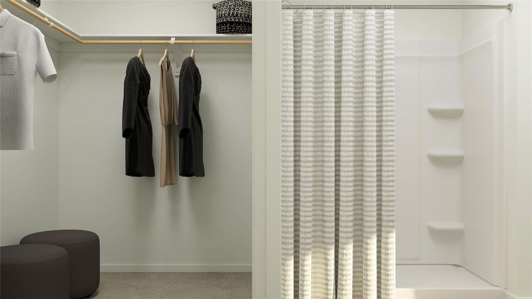 Furnished interior view inside a new home in , Jarrell (Image 16).