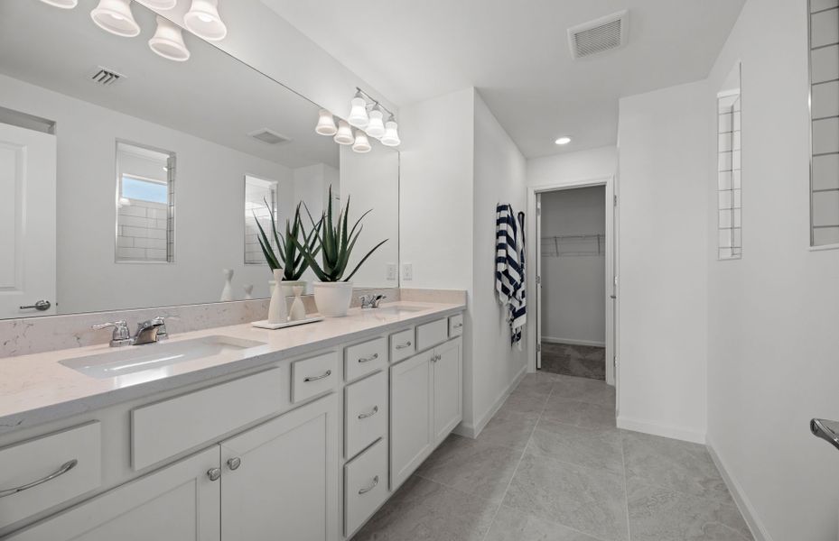 Furnished interior view inside a new home in Reagan Landing, Bradenton (Image 13).