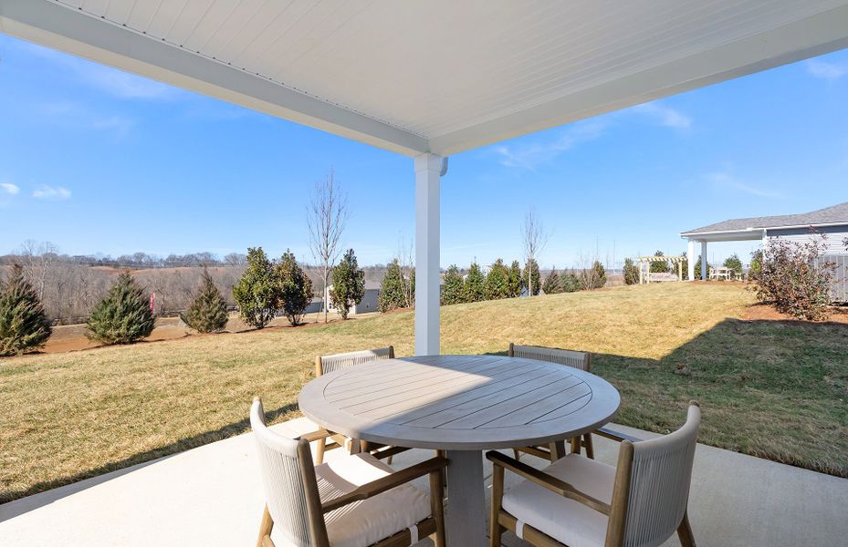 Oriole Covered Patio New Home in Columbia TN