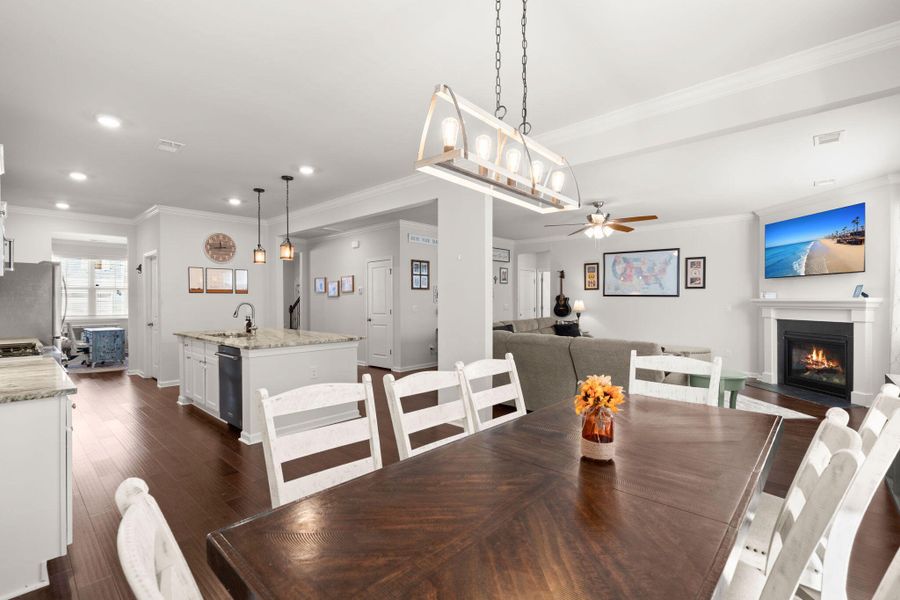 Furnished interior view inside a new home in The Ponds, Summerville (Image 33). Furnished interior view inside a new home in The Ponds, Summerville (Image 33).