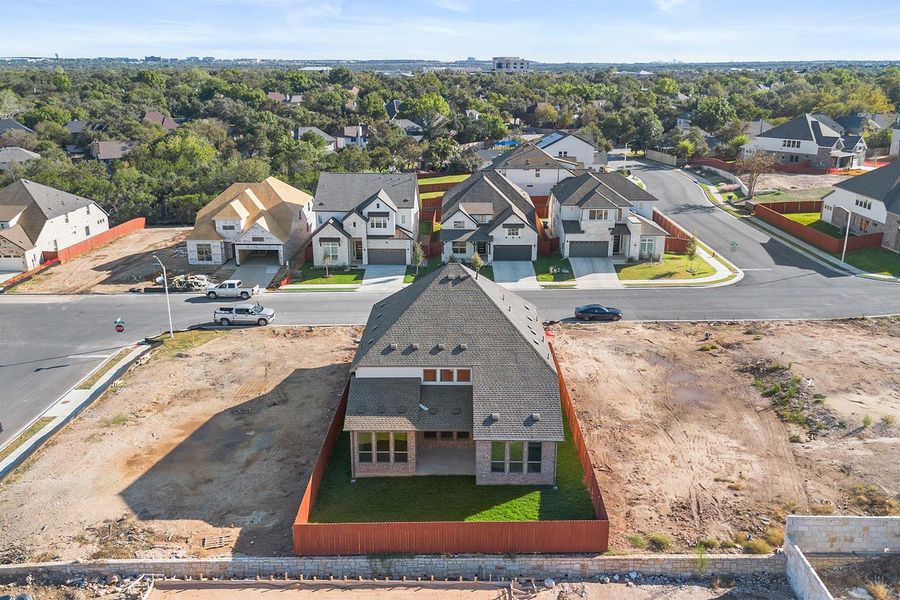 Aerial of 1508 Cardinal Ln