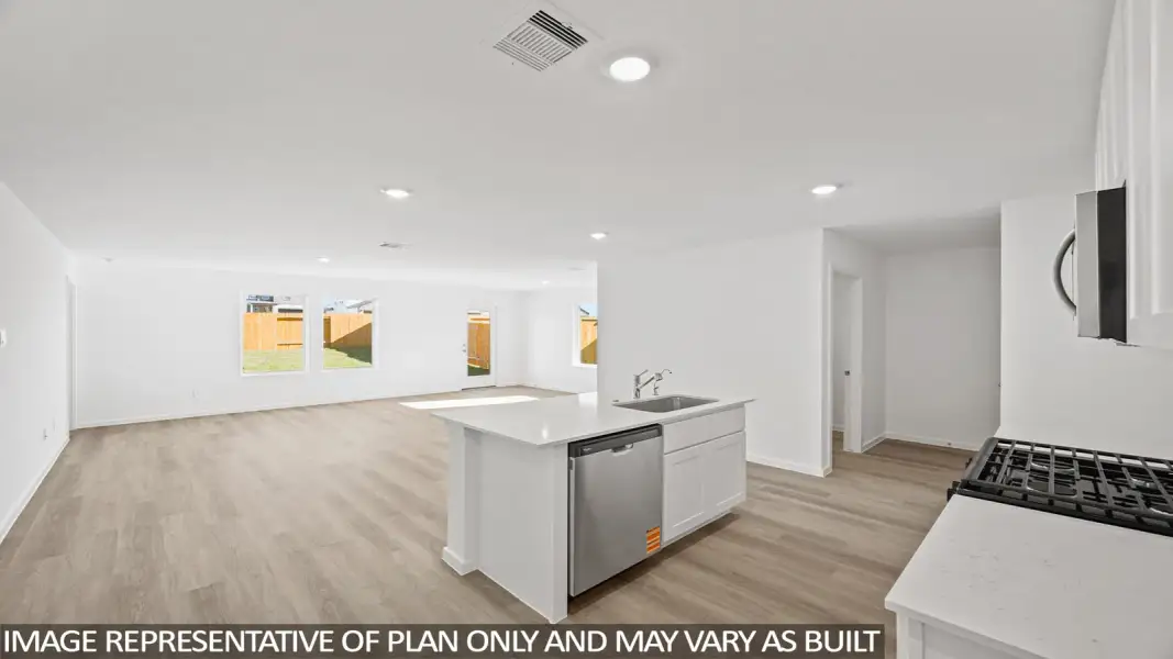 Furnished interior view inside a new home in Mill Creek, Magnolia (Image 4).