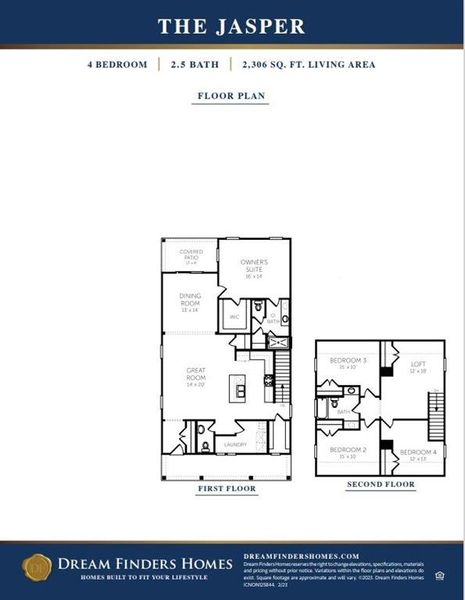 Jasper Floorplan Diagram