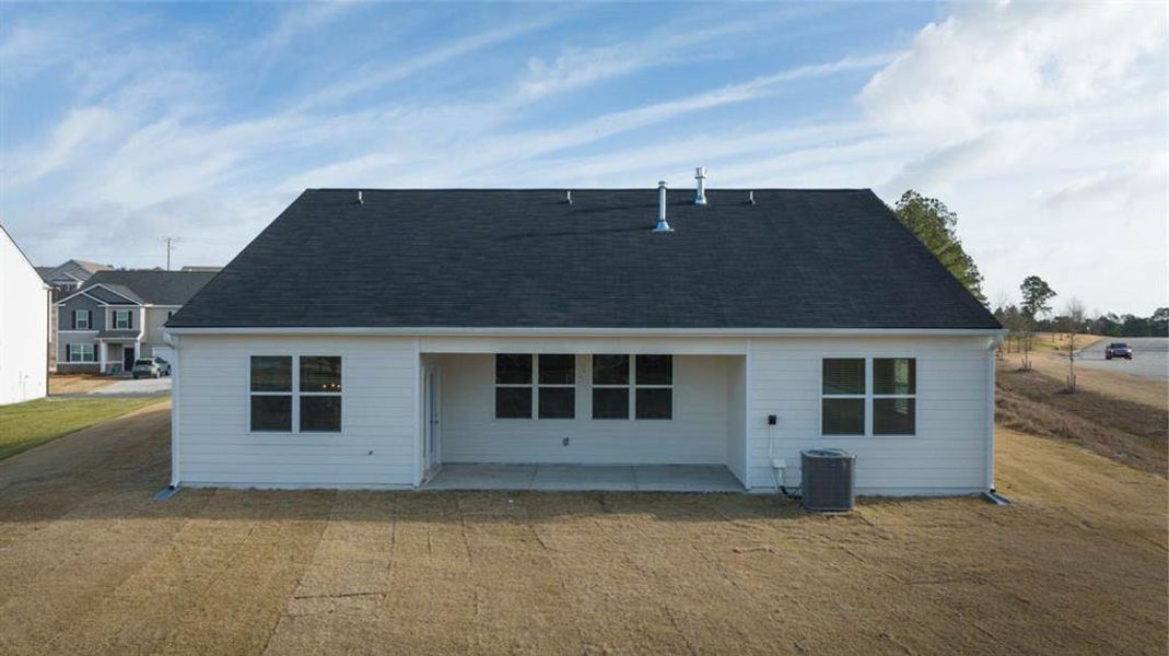 Exterior details and patio area of a home in Jackson Landing, Jefferson (Image 2).