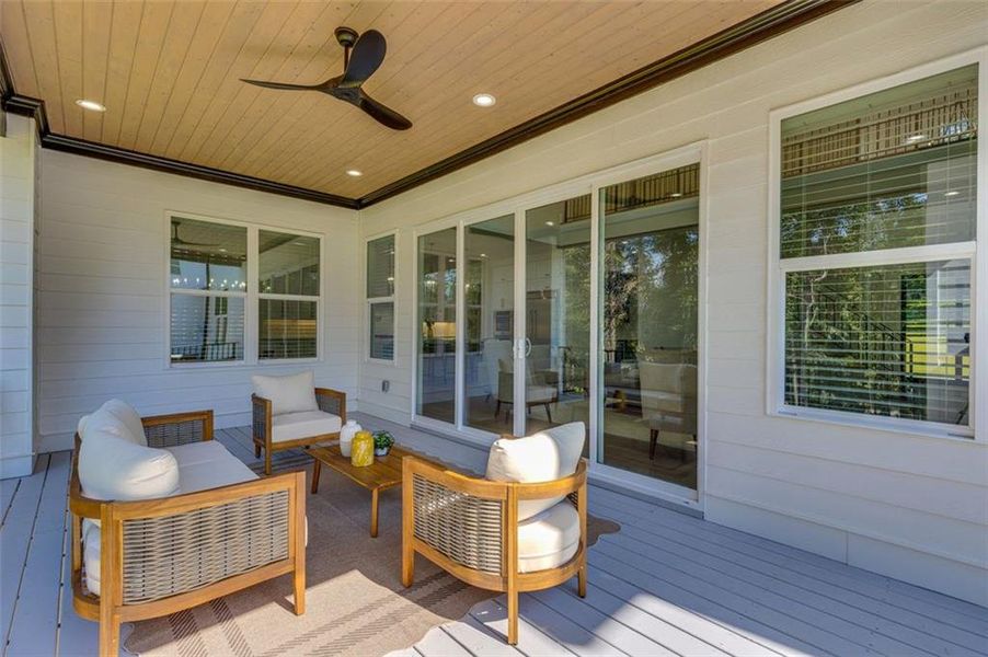 Furnished interior view inside a new home in , Winder (Image 35).