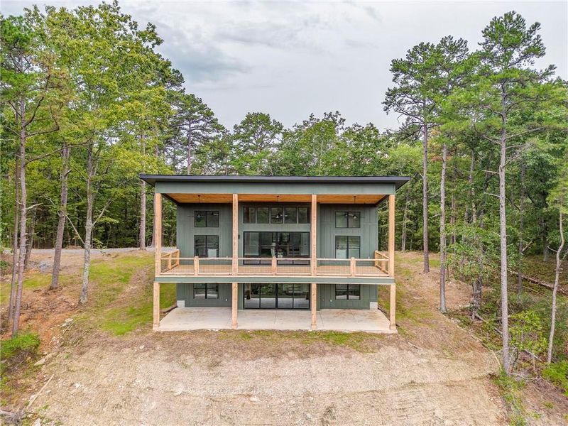 Front exterior of a new home in , Ranger, GA, highlighting curb appeal (Image 26).