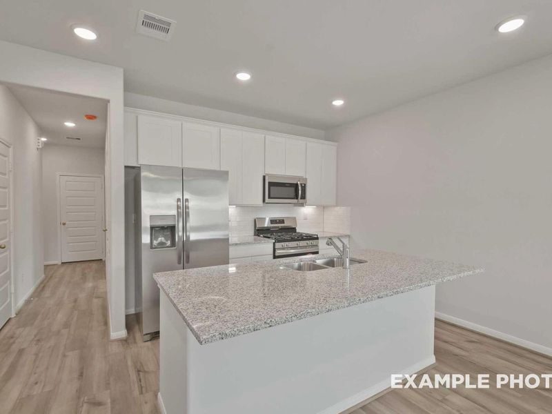 Furnished interior view inside a new home in Robins Landing, Houston (Image 3).
