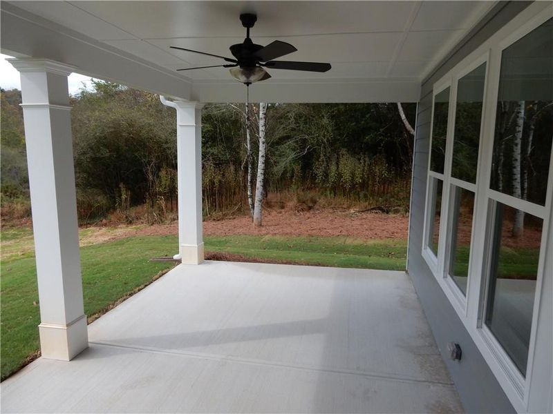 Exterior details and patio area of a home in , Demorest (Image 26).