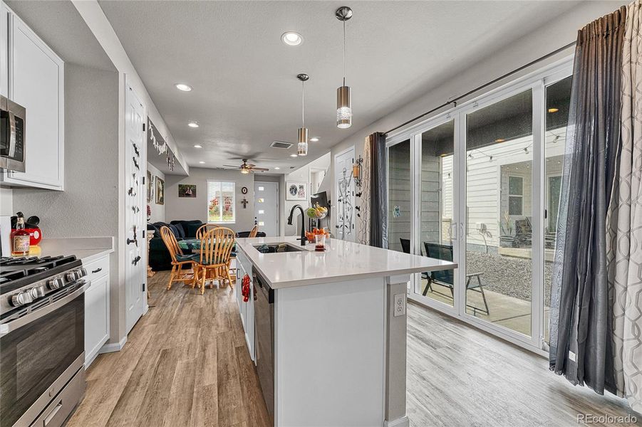 Furnished interior view inside a new home in Urban Collection at Copperleaf, Aurora (Image 3).