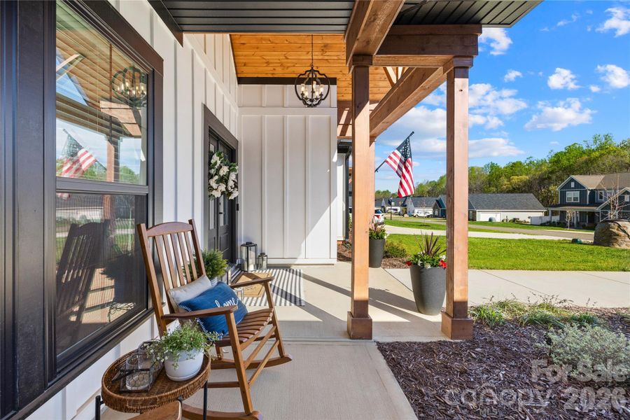 Exterior details and patio area of a home in , Salisbury (Image 23).