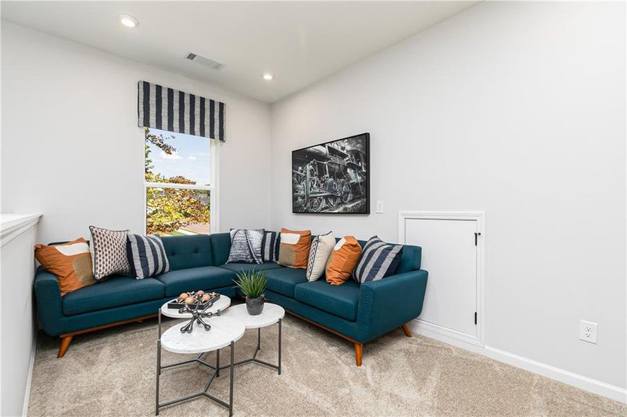 Furnished interior view inside a new home in Madison at Buice Lake, Acworth (Image 25).
