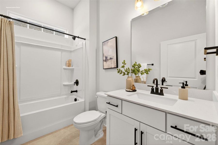 Furnished interior view inside a new home in , Troutman (Image 26).