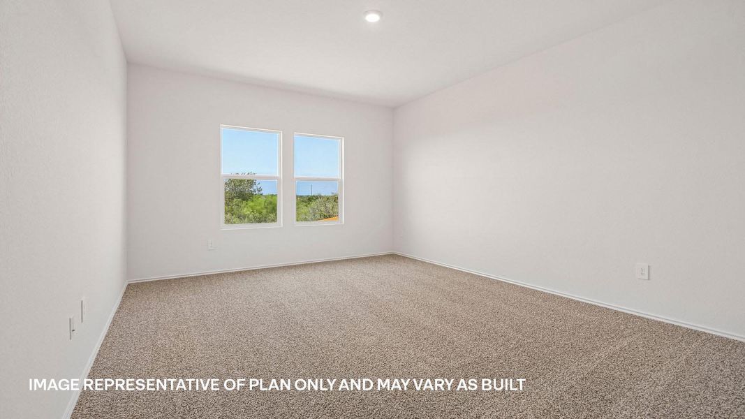 Representative unfurnished interior of a home built from the The Naples by D.R. Horton in Durango, Mustang Ridge (Image 26).