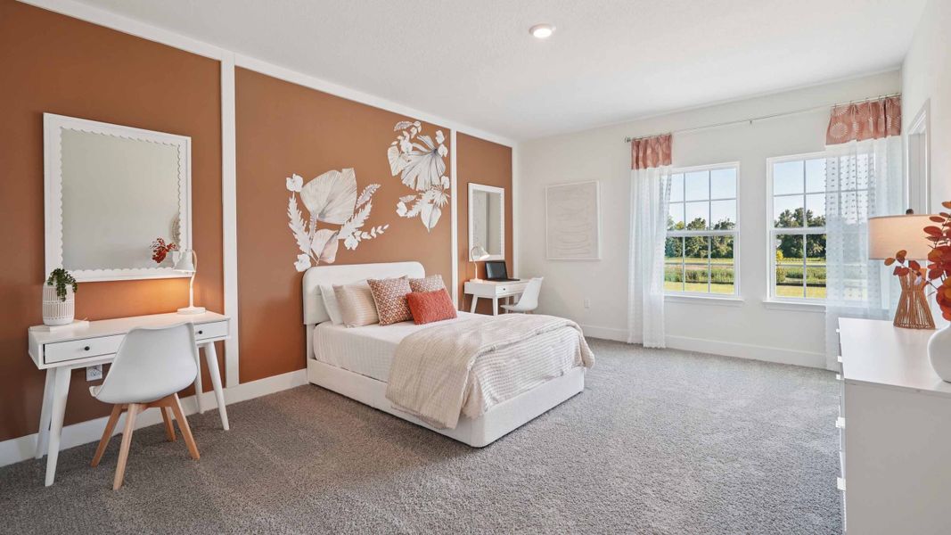 Representative furnished interior of a home built from the Holden by D.R. Horton in Sandal Key, Weeki Wachee (Image 29).