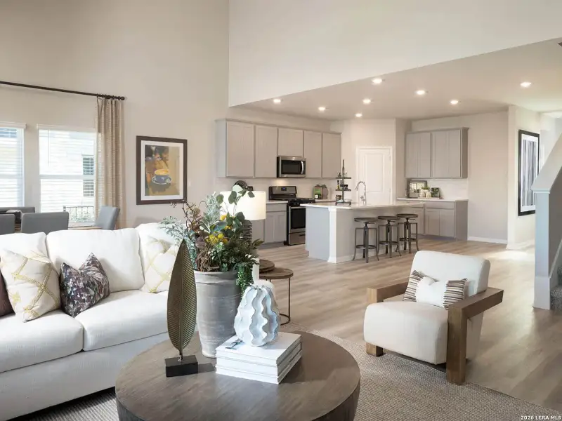Furnished interior view inside a new home in , San Antonio (Image 5).