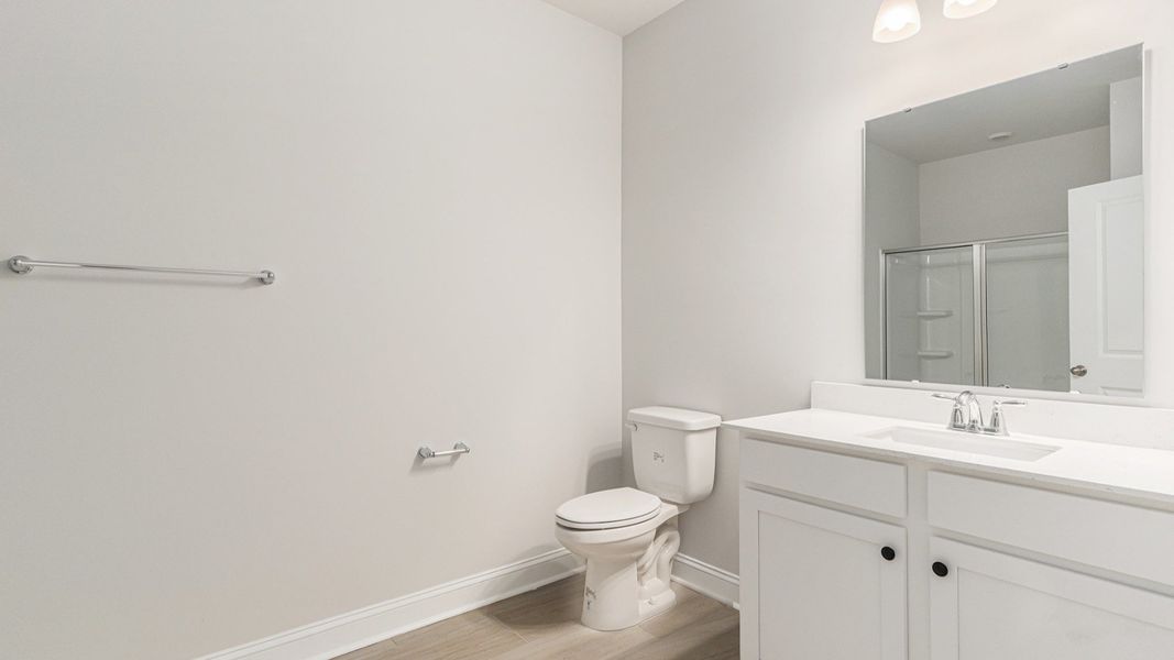 Furnished interior view inside a new home in Cedar Hill Landing, Navassa (Image 12).