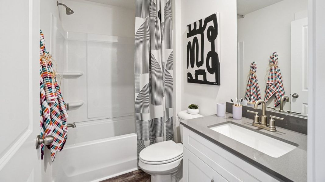 Furnished interior view inside a new home in The Arbor Townhomes, Kingsport (Image 24).