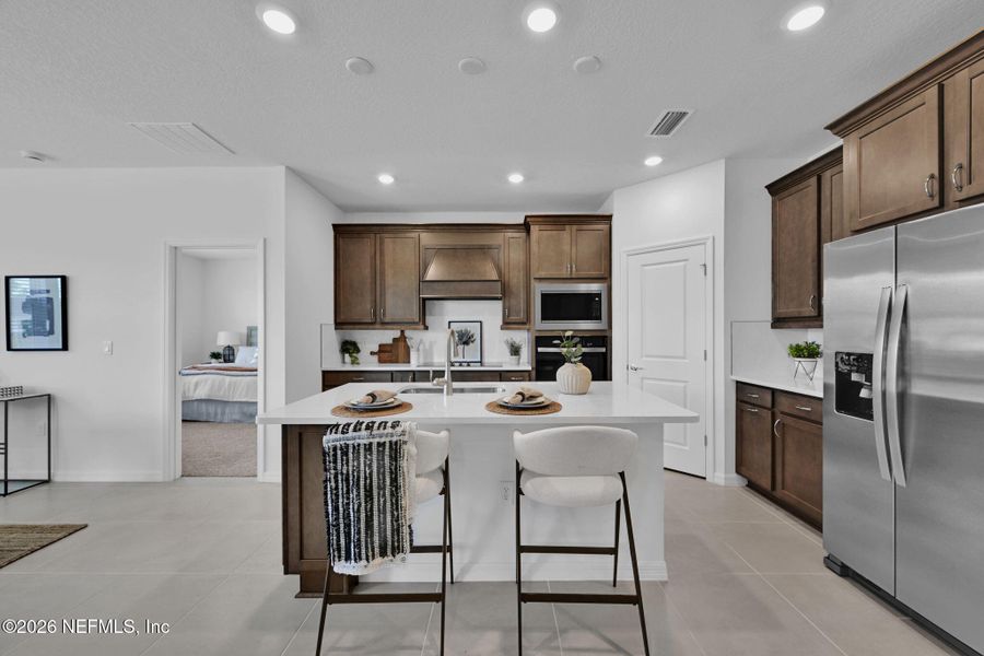Furnished interior view inside a new home in Hyland Trail, Green Cove Springs (Image 18).