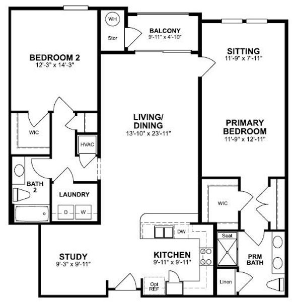2D floor plan layout of this home in Gatherings® of Lake Nona, Orlando, FL (Image 2). 2D floor plan layout of this home in Gatherings® of Lake Nona, Orlando, FL (Image 2).