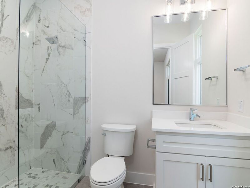 Furnished interior view inside a new home in , San Antonio (Image 14).