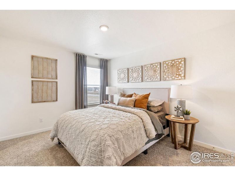 Furnished interior view inside a new home in Tailholt, Severance (Image 22). Furnished interior view inside a new home in Tailholt, Severance (Image 22).