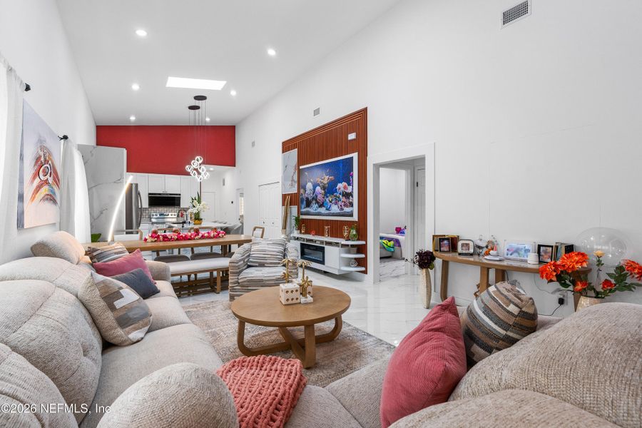 Furnished interior view inside a new home in , Jacksonville (Image 28).