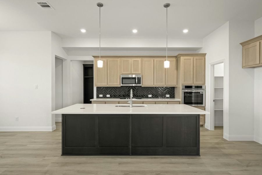 Representative furnished interior of a home built from the Cherry by Kindred Homes in Kentsdale Farms, DeSoto (Image 17).