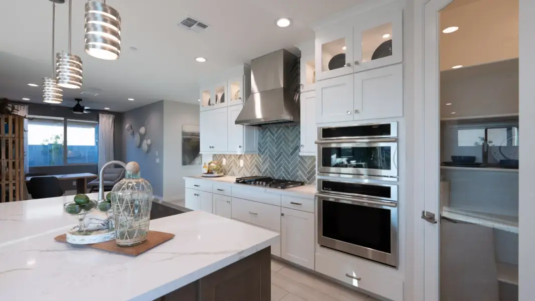 Furnished interior view inside a new home in The Villas at Mystic, Peoria (Image 24). Furnished interior view inside a new home in The Villas at Mystic, Peoria (Image 24).