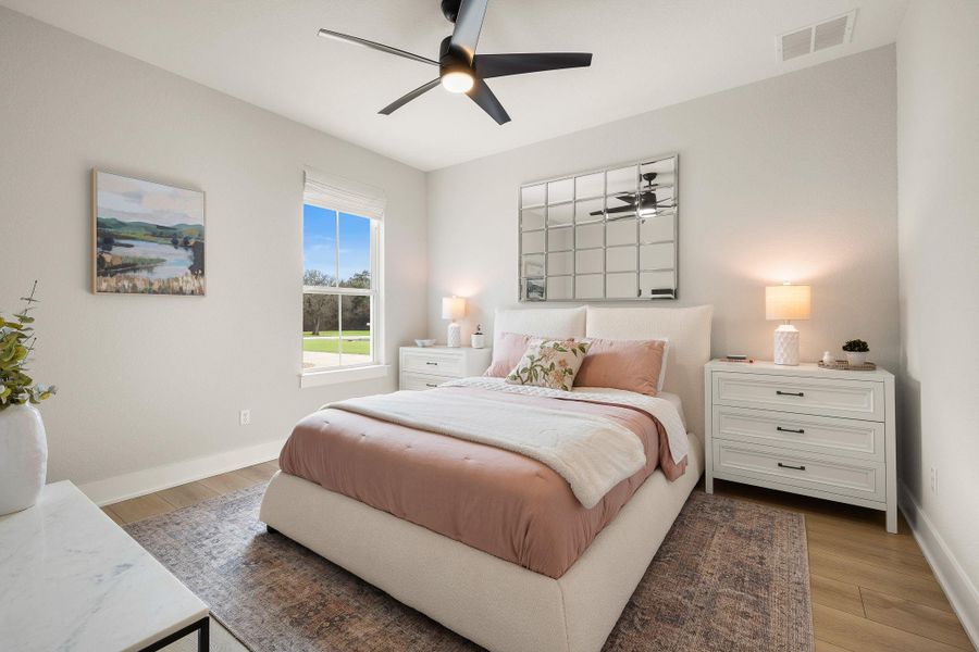 Furnished interior view inside a new home in Northfork, Liberty Hill (Image 30).
