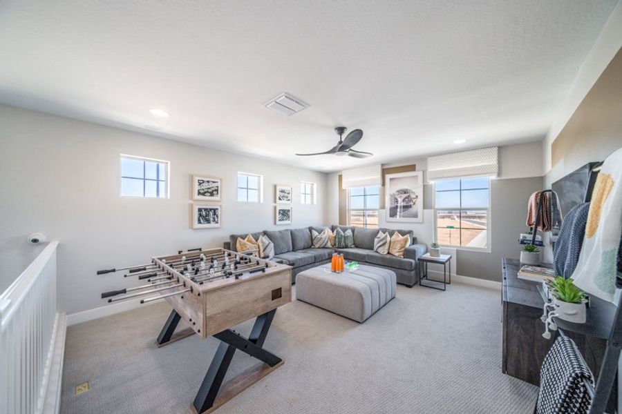 Furnished interior view inside a new home in Allen Ranches, Litchfield Park (Image 17).