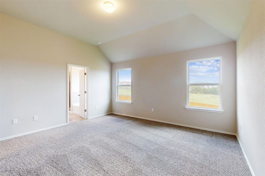 Spacious, unfurnished interior of a new home in Cascades at Onion Creek, Austin (Image 14).
