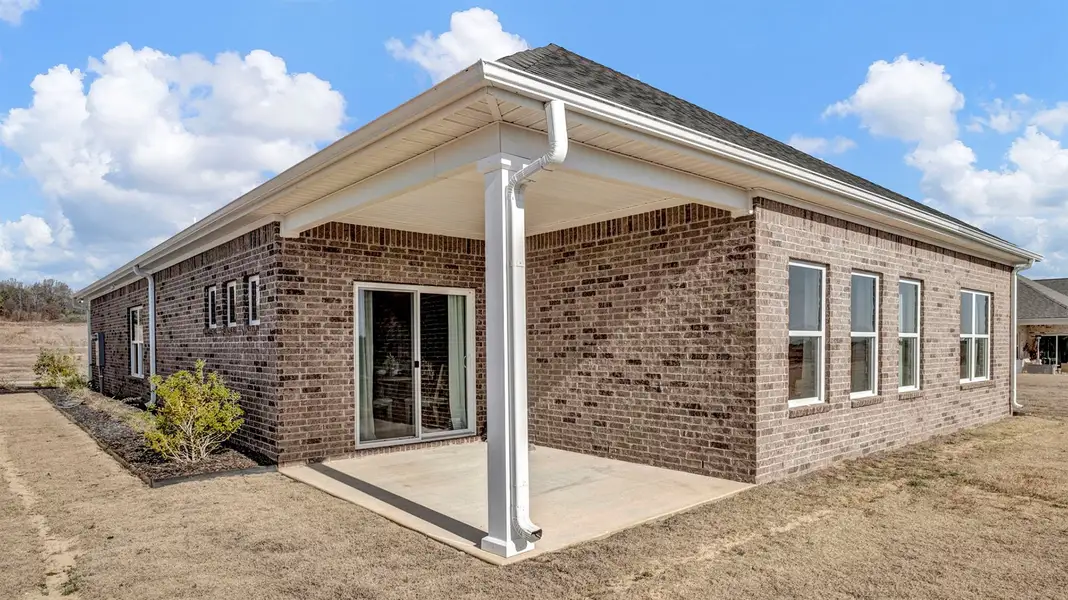 Exterior details and patio area of a home in Shiloh Springs, Jackson (Image 3).