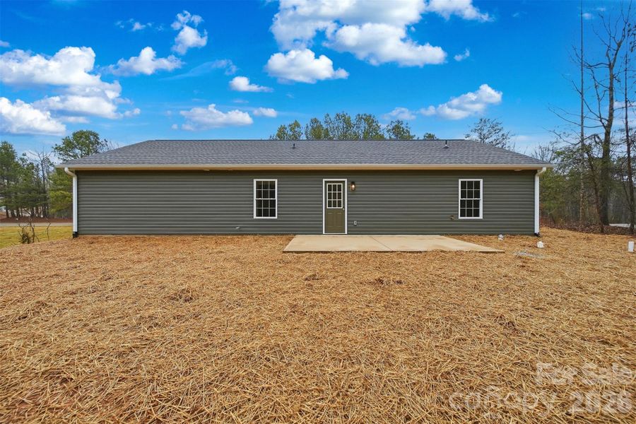 Exterior details and patio area of a home in , Hickory (Image 14).