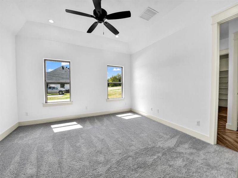 Spacious, unfurnished interior of a new home in The Ranches at Valley View, Springtown (Image 22). Spacious, unfurnished interior of a new home in The Ranches at Valley View, Springtown (Image 22).