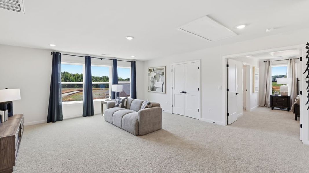 Furnished interior view inside a new home in Adams Glen, Greenville (Image 33).