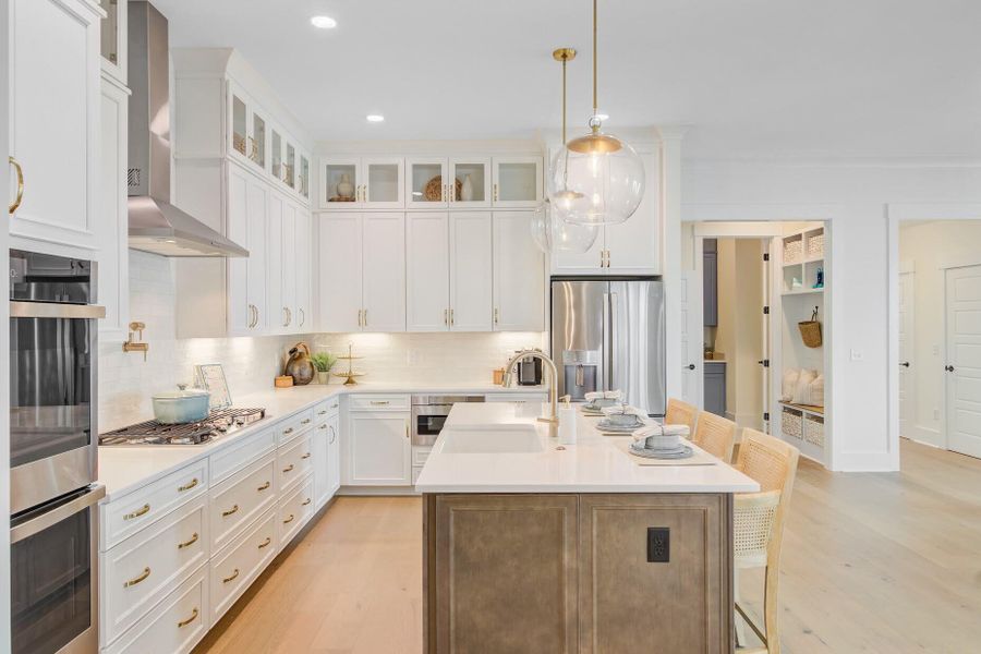 Furnished interior view inside a new home in , Summerville (Image 16).
