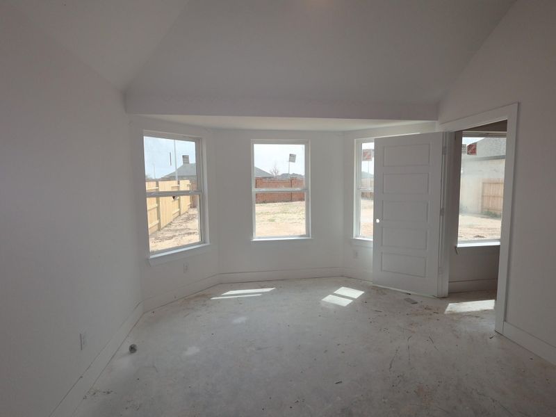 In-progress construction of a new home in Lago Mar, Santa Fe, TX (Image 34).