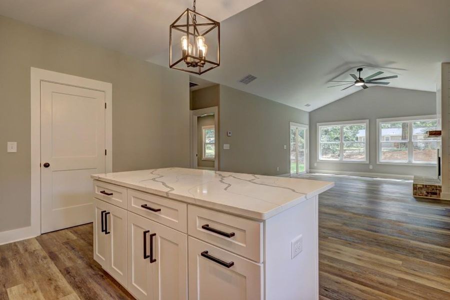 Furnished interior view inside a new home in , Monroe (Image 8).