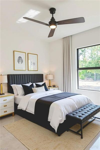 Furnished interior view inside a new home in , Lehigh Acres (Image 14).