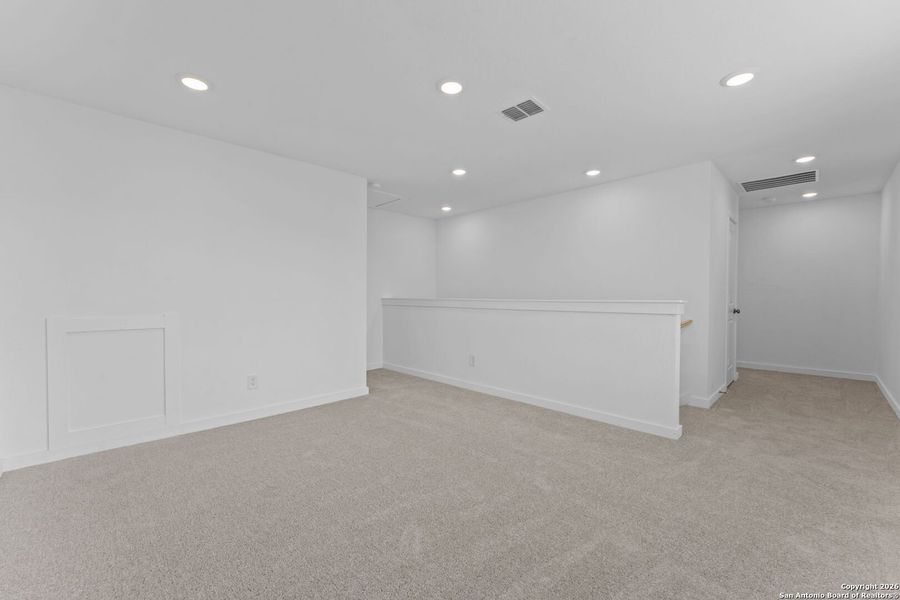 Spacious, unfurnished interior of a new home in Hightop Ridge, Converse (Image 26).
