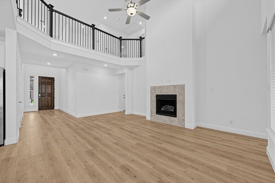 Spacious, unfurnished interior of a new home in The Ridge at Northlake, Northlake (Image 16). Spacious, unfurnished interior of a new home in The Ridge at Northlake, Northlake (Image 16).